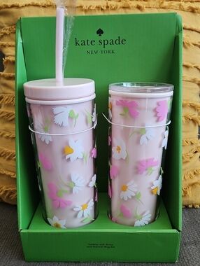 Kate Spade Tumbler Set - NWT / NIB